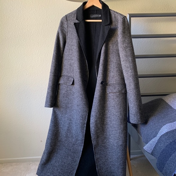 Wool Lapel Coat - Picture 3 of 3